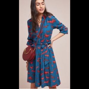 Anthropologie shirt dress
